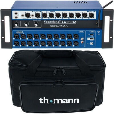 Soundcraft Ui24R Bag Bundle Schwarz