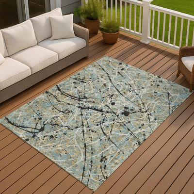 Addison Rugs Machine Washable Indoor/ Outdoor Modern Splatter Chantille Rug