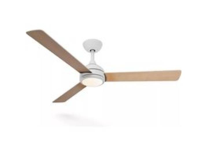VENTILADOR DE TECHO MADERA-BLANCO