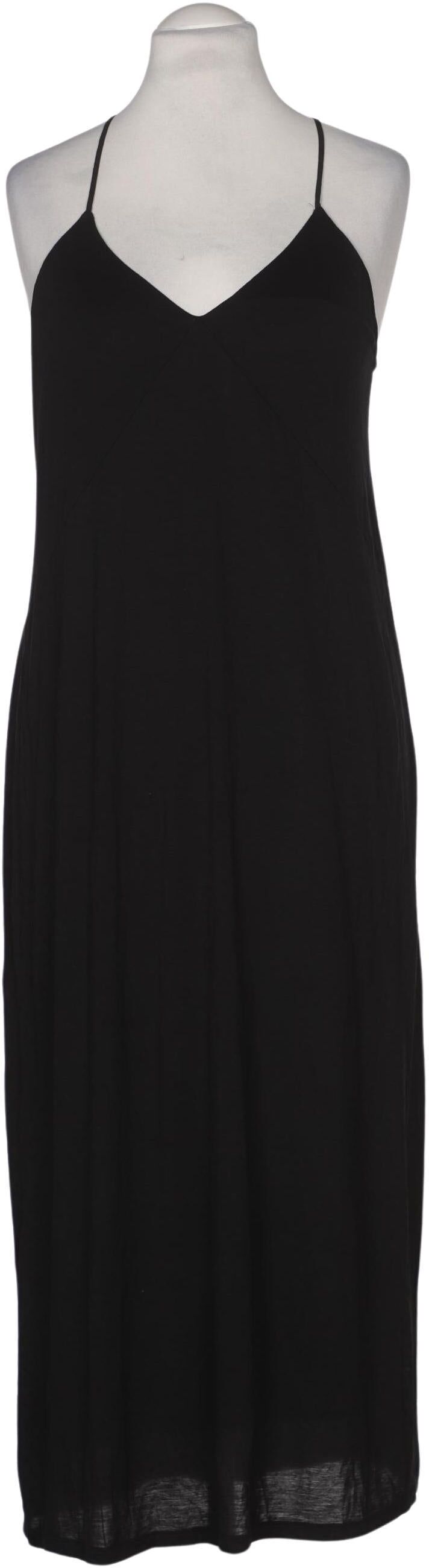 Massimo Dutti Damen Kleid, Schwarz, Gr. L, Lyocell - Second Hand
