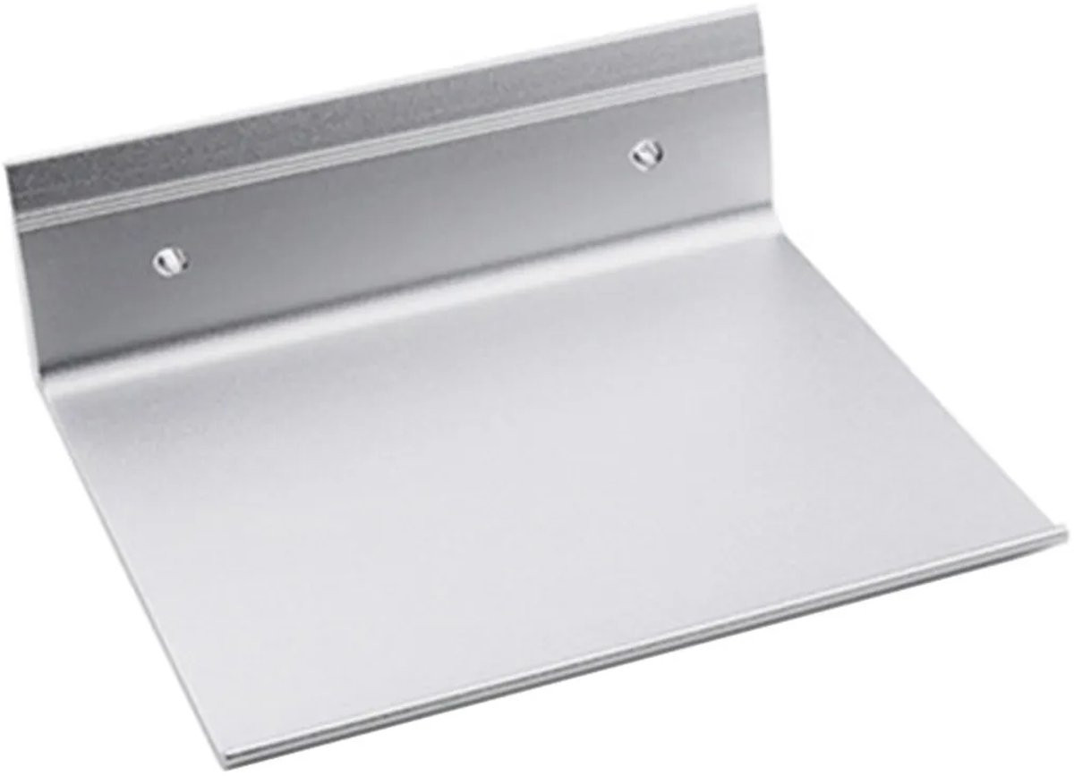 Zilveren decoratieve wandbeugel van ijzer voor wandmontage