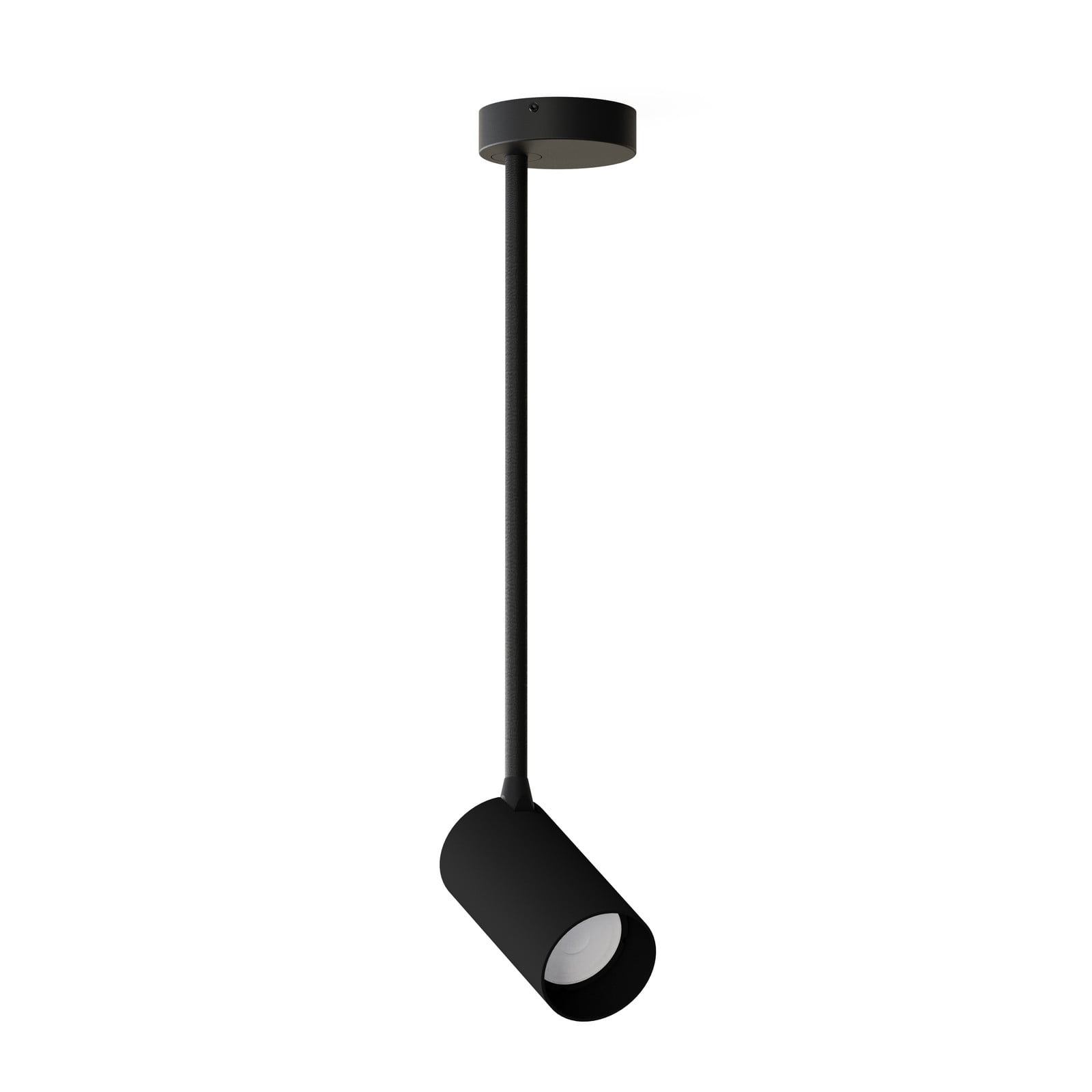 Lyora Zwarte opbouwspot Mono Long kantelbaar