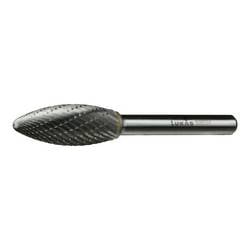 LUKAS-ERZETT A10091020608200 Fräser Hartmetall Flamme Länge 200 mm Produktabmessung, Ø 10 mm Schaftdurchmesser 6 mm