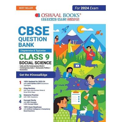 Oswaal CBSE Class 9 Social Science Question Bank (2024 Exam), Taschenbuch von Oswaal Editorial Board, Oswaal Books And Learning Pvt Ltd,