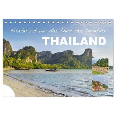 Erlebe mit mir das Land des Lächelns Thailand (Tischkalender 2027 DIN A5 quer), CALVENDO Monatskalender