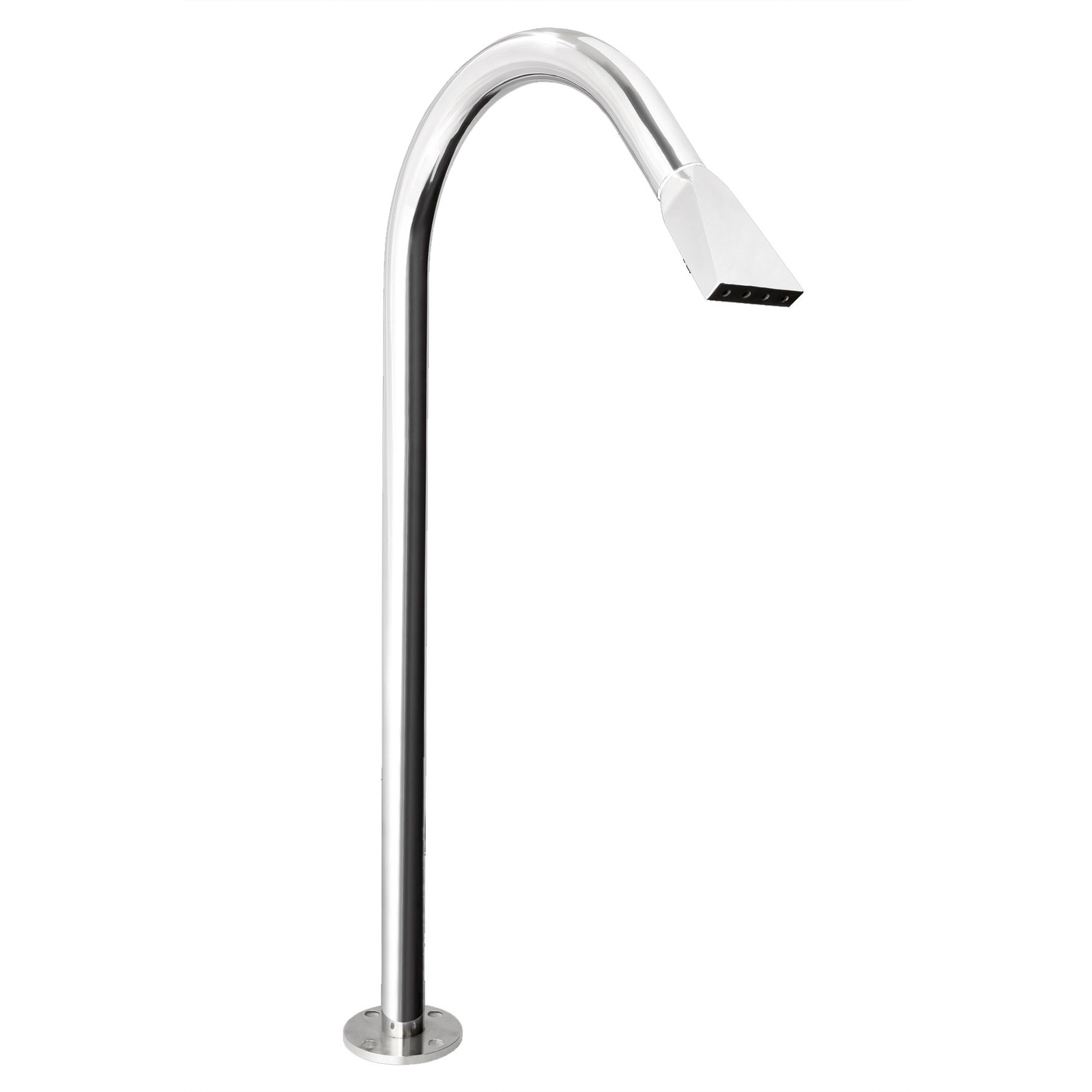 Eichenwald Ideal Edelstahl Eichenwald Modell 52 Wasserattraktion Schwallrohr Typ D Flachstrahl 4-Strahlig