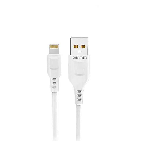 Denmen IPHONE USB-KABEL WEISS 1M D01L 20W 2.4A (1 m, 20 W) (35550716)