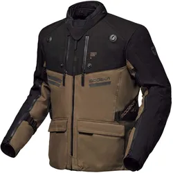 Modeka Atlaz Motorradjacke safari-schwarz - XL