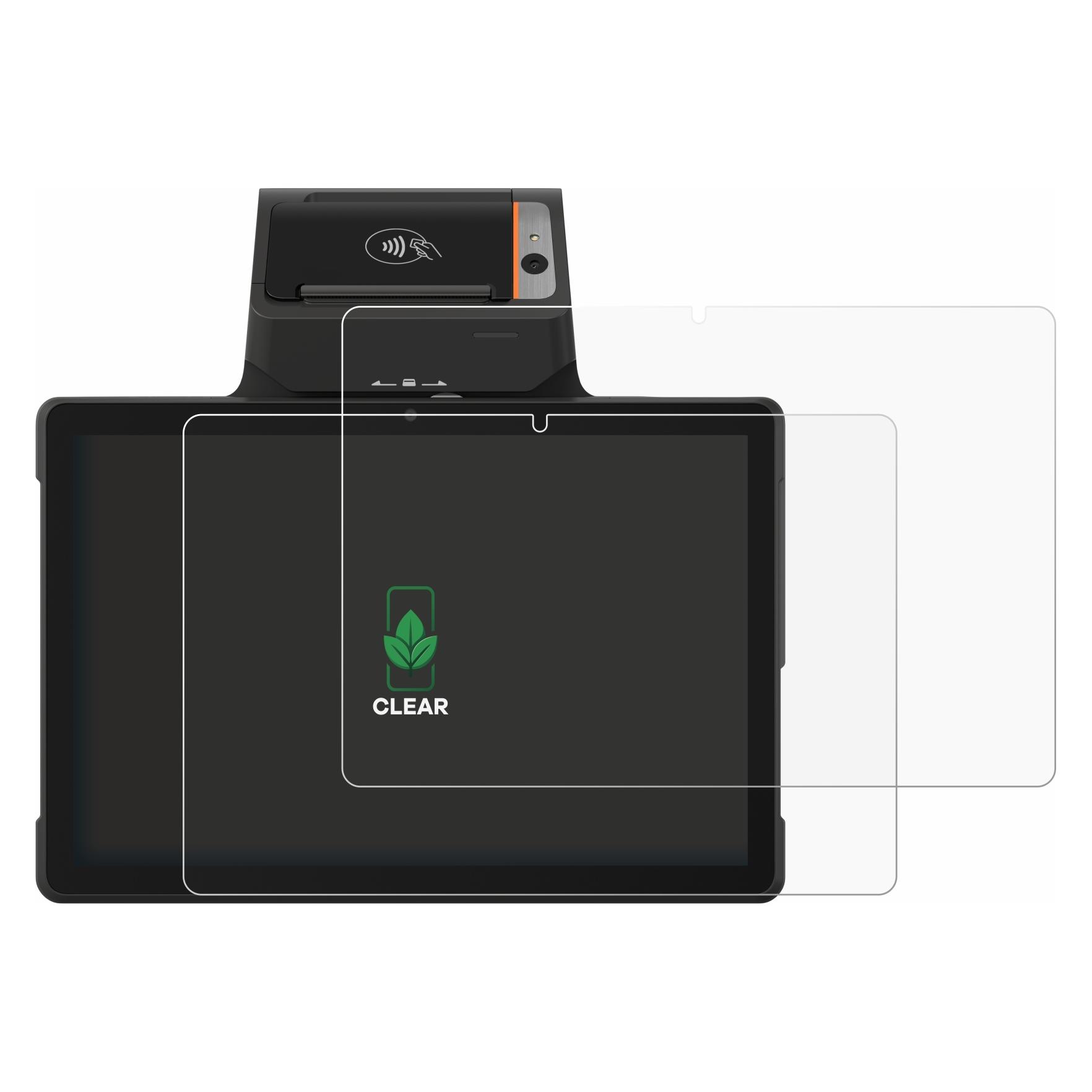 ScreenLeaf Schutzfolie für Sunmi P3 Mix 58mm Displayschutz Display Schutz Folie Klar Transparent (6163949)