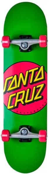 Skateboard Komplettboard Santa Cruz Classic Dot (7.8" - Grün)