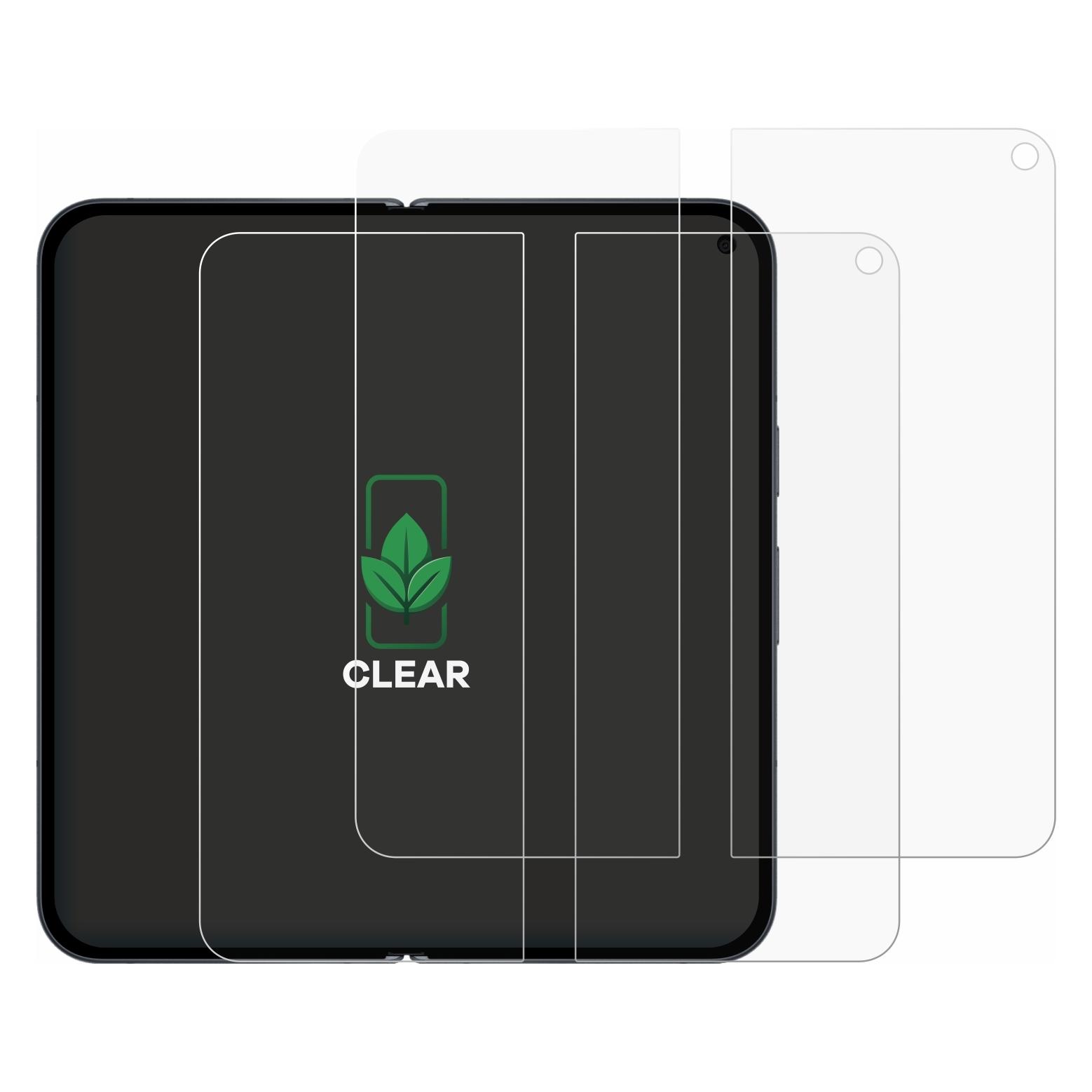 ScreenLeaf Schutzfolie für Google Pixel 11 Pro Fold (Inneres Display) Displayschutz Display Schutz Folie Klar (2 Stk., Google Pixel 11 Pro Fold) (6164349)