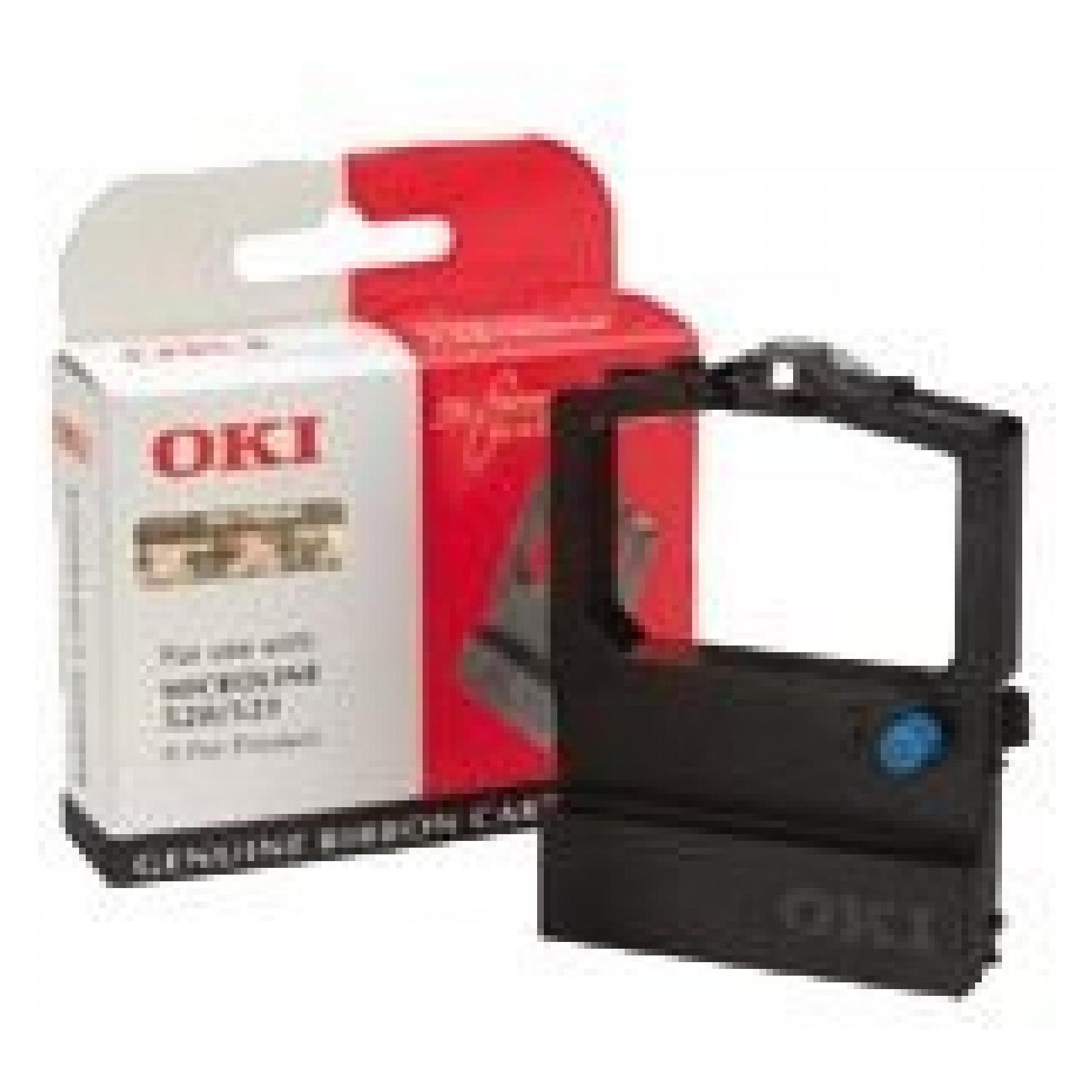 OKI Farbband Nylon schwarz (09002315)