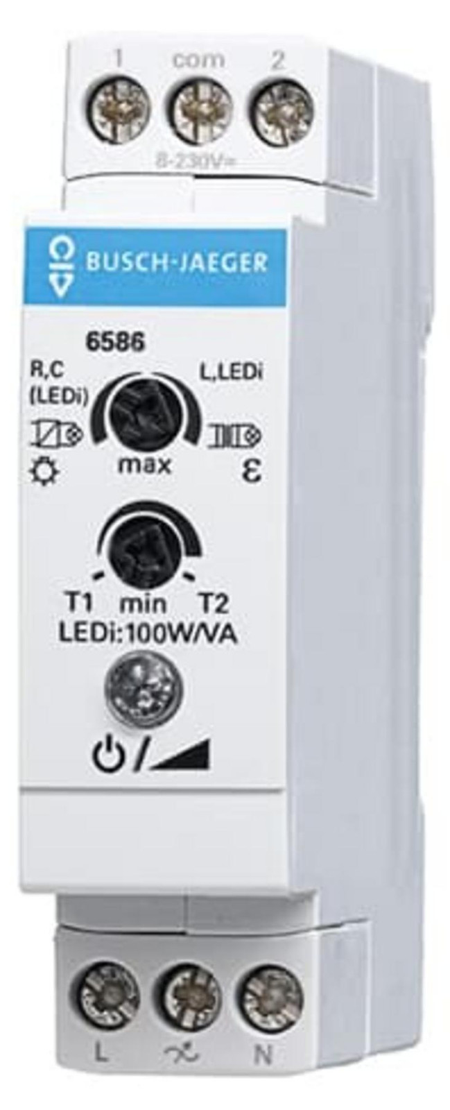 Busch-Jaeger Universele centrale dimmer, conventioneel, model 6586