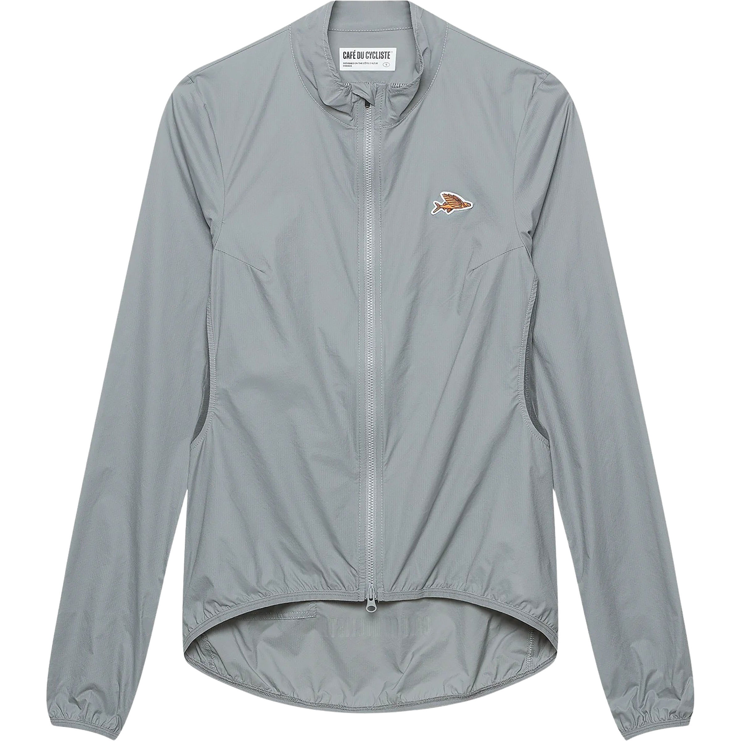 Café Du Cycliste Edith Windproof Damen Fahrradjacke grau Größe M Gravel | Rennrad Windabweisend