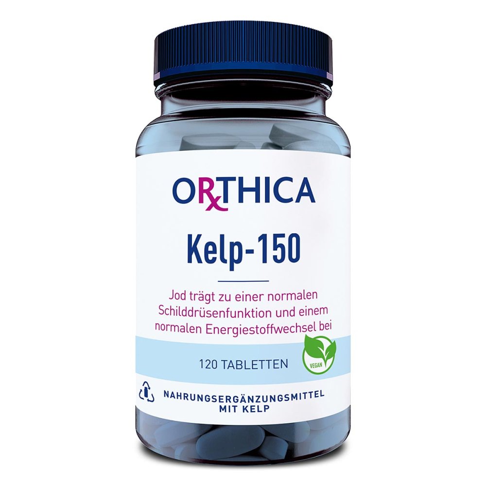 Supplementa GmbH Orthica Kelp 150 Tabletten 05003925