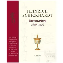 Heinrich Schickhardt - Inventarium 1630 - 1632, Fachbücher von Heinrich Schickhardt