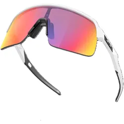 Oakley, Unisex, Sportbrille, Sutro Lite (Matte White, Prizm Road), Weiss