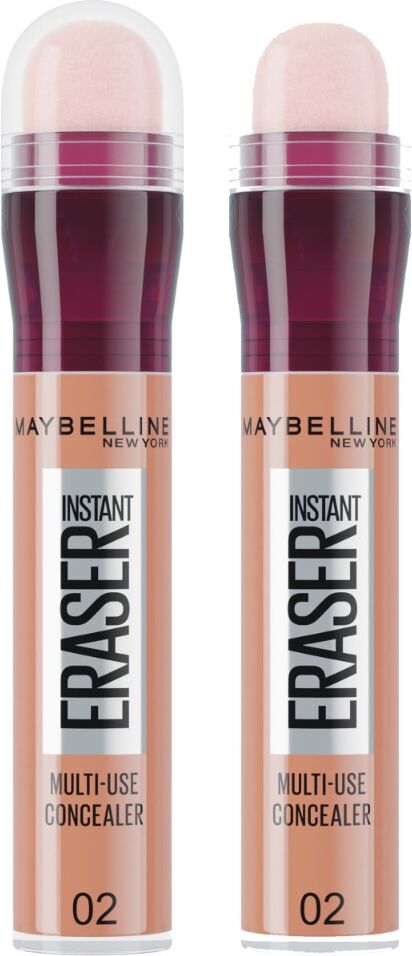 Maybelline Instant Anti Age Eraser Eye Concealer, 02 Nude Double