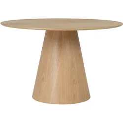 byLIVING Tisch ROND, Breite 120 cm, Eiche natur
