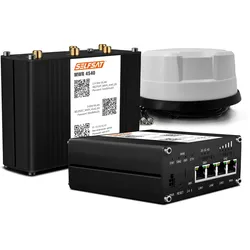 SELFSAT MWR 4540 4G Cat 6 WLAN Router bis 300 Mbps inkl. Panorama Antenne weiß