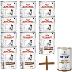 ROYAL CANIN Gastro Intestinal GI25 11x400g + WF VET Gastrointestinal dog 400g