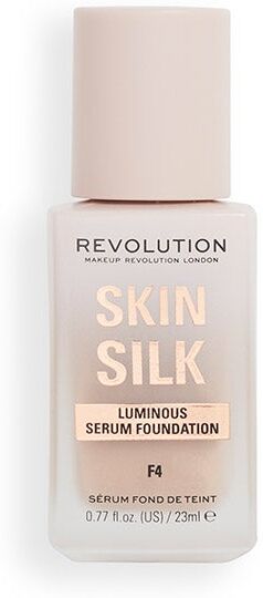 Revolution Skin Silk Luminous Serum Foundation F4