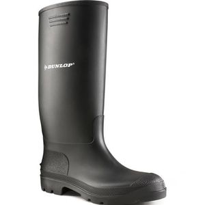 Dunlop Gummistiefel Pricemastor Unisex 380PP, Halbschaft, PVC, schwarz, Größe 39