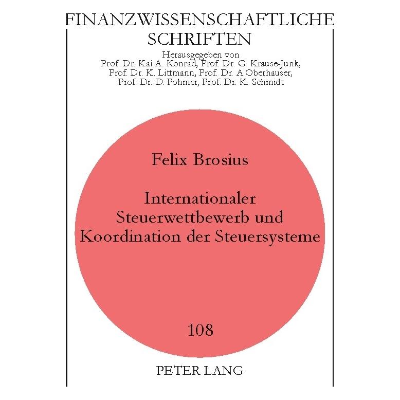 Umbreit Brosius:Internationaler Steuerwettbewer (Deutsch, Softcover, Felix Brosius) (64886409)