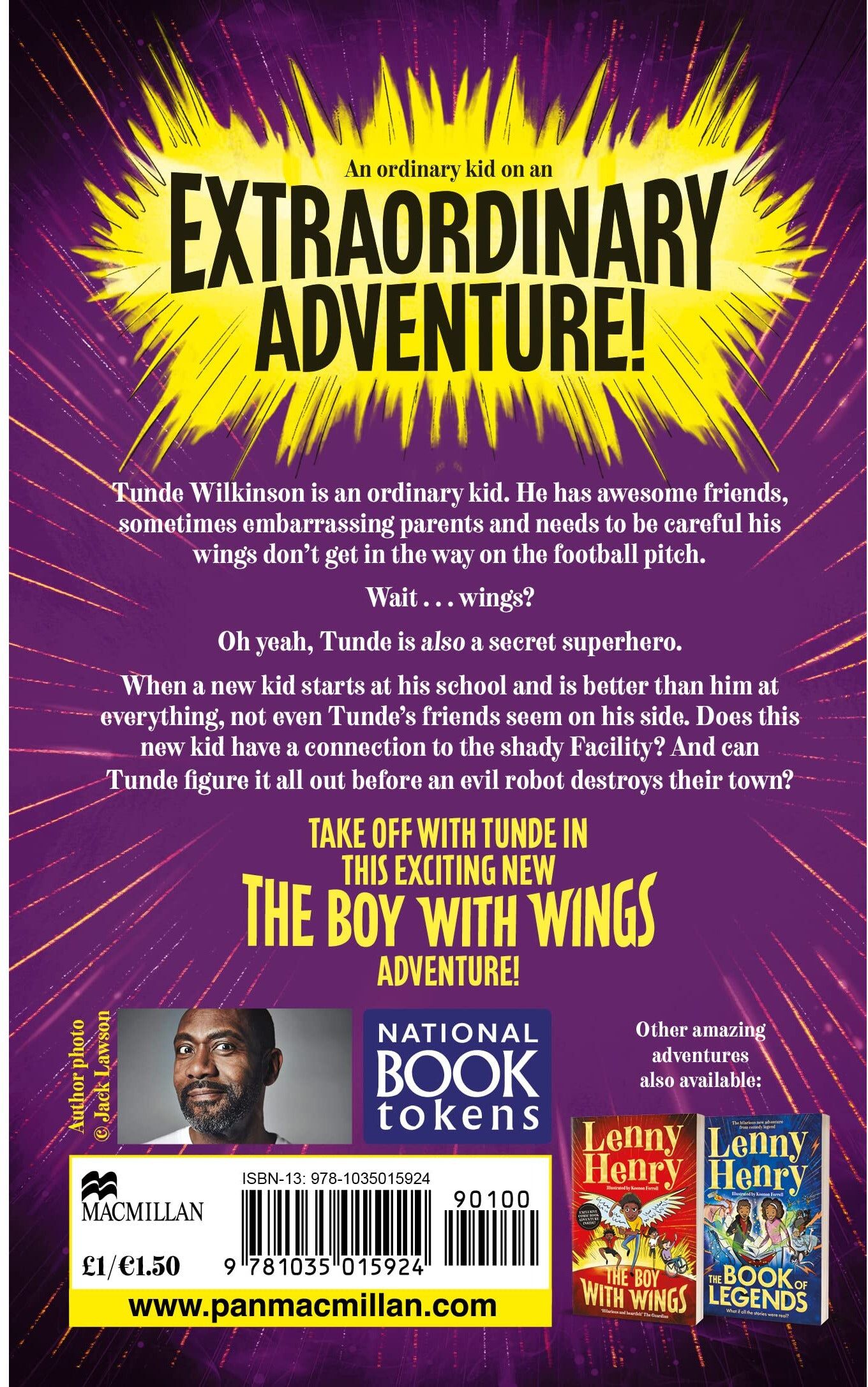 MACMILLAN The Boy With Wings: Attack of the Rampaging Robot World Book Day 2023