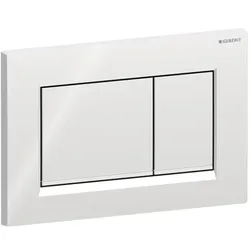 Geberit Sigma 20 Square Betätigungsplatte 115883KH1 hochglanz-verchromt / seidenglanz-verchromt