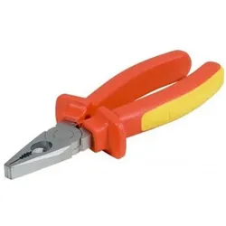 Exertis Connect, Zange, Flachzange für Elektriker für alle gängigen Elektroarbeiten (180 mm)