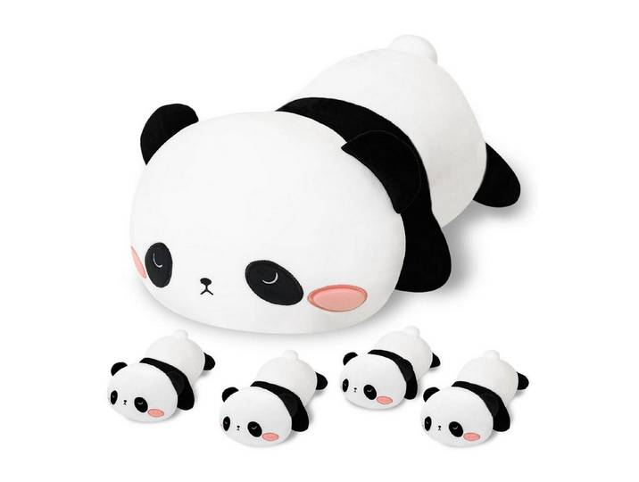LuxusKollektion Kuscheltier Plüschtiere 4er Set Kuscheltiere Geschenk Mädchen Panda (1-St)