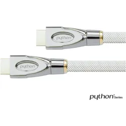 Python HDMI (Typ A) — HDMI (Typ A) (5 m), Videokabel, Weiss