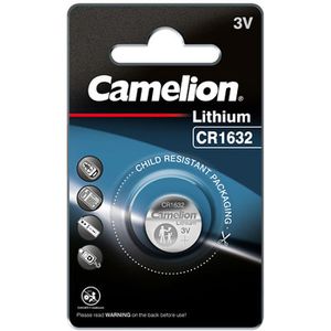 Camelion Knopfzelle CR1632, 120 mAh, Lithium