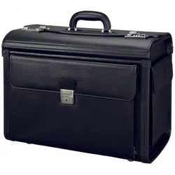 Alassio Pilotenkoffer VICENZA 46,0 x 21,5 x 35,0 cm schwarz