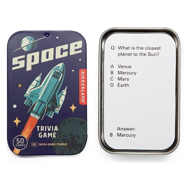 Kikkerland - Space Trivia Tin (GG297) (GG297)