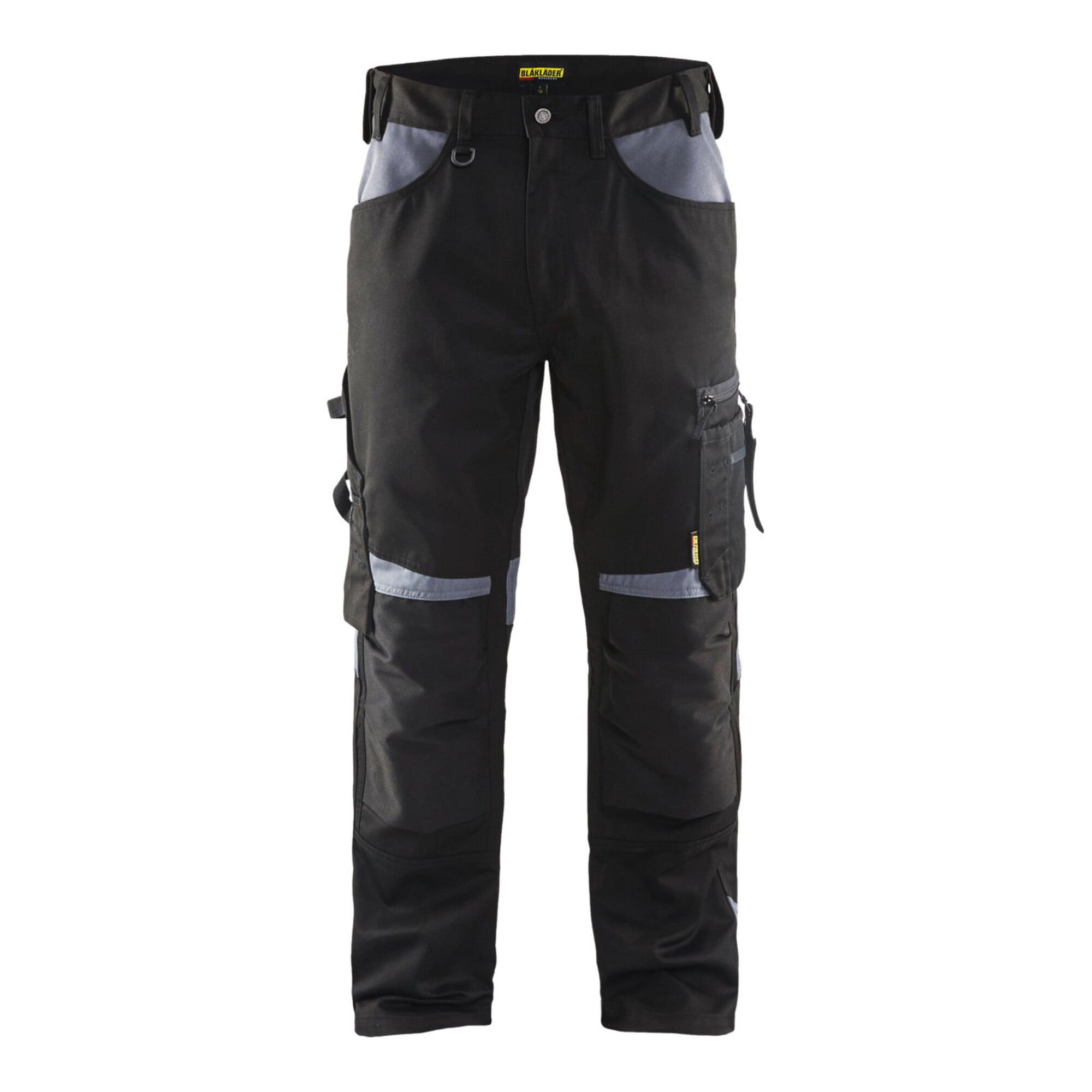Blakläder Bundhose Handwerk, schwarz / grau, Konfektionsgröße 54 (155618609994C54)