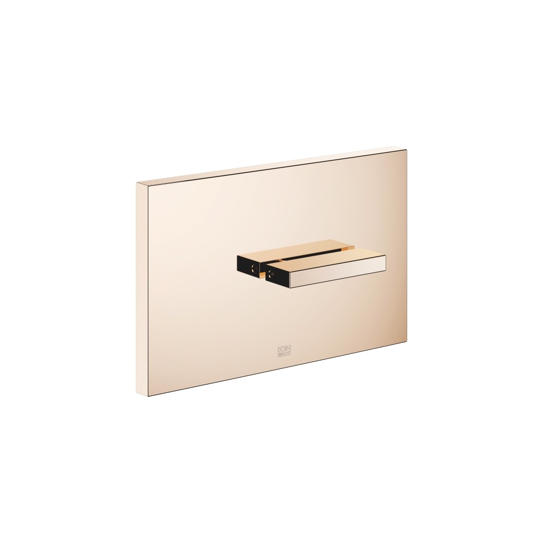 Dornbracht Abdeckplatte für WC-UP-Spülkasten der Firma TeCe SERIENNEUTRAL 12660979 Champagne (22kt G 12660979-47
