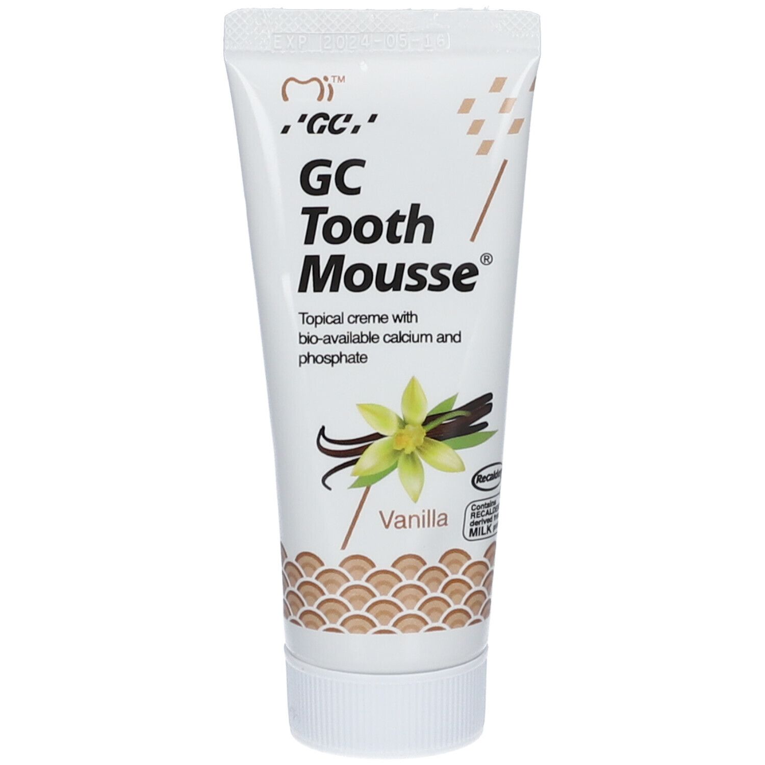 GC Tooth Mousse Vanille 40 g Tube