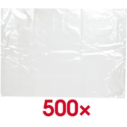 Papstar 500 Flachbeutel transparent - 40 x 28 cm transparent