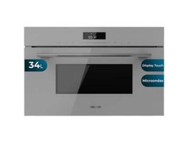 Cecotec Four à micro-ondes encastrable 60x45cm Bolero Hexa MW703800 Glass Grey. 1450W 34L fonction micro-ondes mode grill