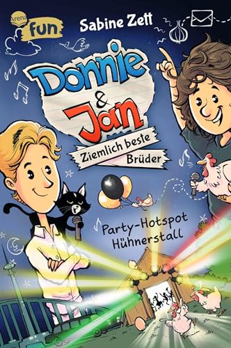 Sabine Zett - Donnie & Jan – Ziemlich beste Brüder (2). Party-Hotspot Hühnerstall: Witziger Comicroman für alle ab 9. Von der Bestsellerautorin von „Hugo“ und „Collins geheimer Channel“ - Preis vom 09.10.2026 07:28:09 h