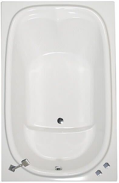 Caribia Duo Badewanne 202 x 127 cm