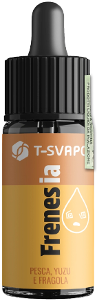 T-Svapo Frenesia Aroma Concentrato 10ml Pesca Yuzu Fragola
