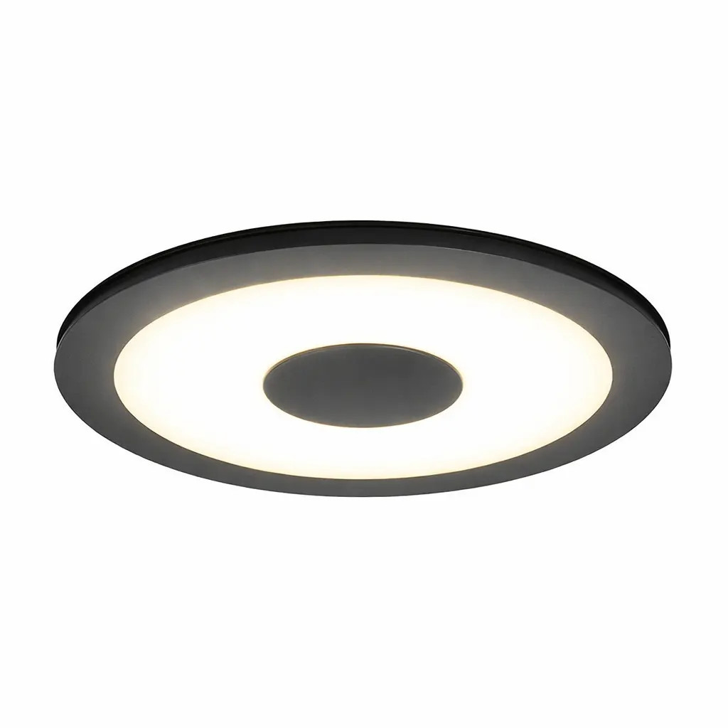 Highlight Plafondlamp Black Sun zwart Ø 26 cm