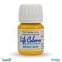 Elita Farben Life Colours RAL 1007 Narzissen-Chrom-Gelb