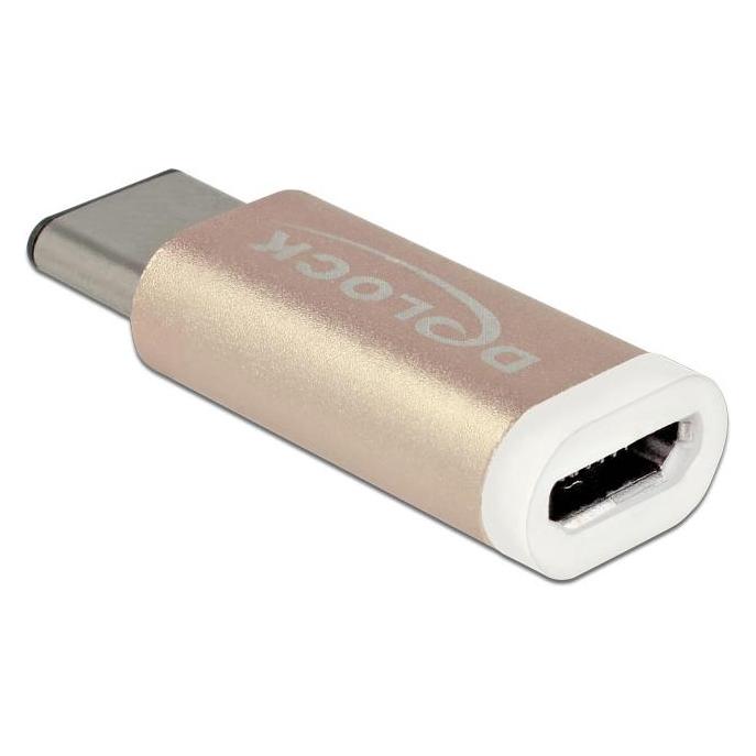 Delock USB-Adapter 5-polig Micro-USB Typ B (W) (65677)