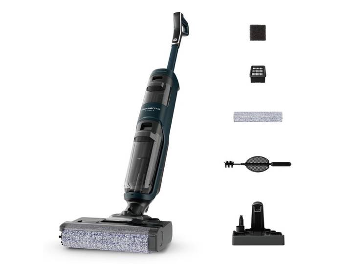 Aspirateur balai laveur - ROWENTA X Clean 2 - GZ2251E0 - 3-en-1