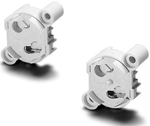 Houben Douille de démarrage blanche avec fixation M3 02150 (100069)