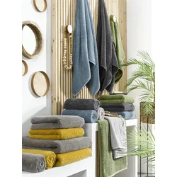 Handtuch NEW SPACE-B (BL 50x100 cm) - grau - BL 50x100 cm